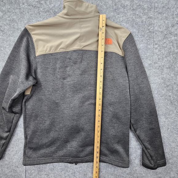 North Face Jacket Mens Medium Norris Full Zip Outdoor Fleece Softshell Sweater - Picture 6 of 7